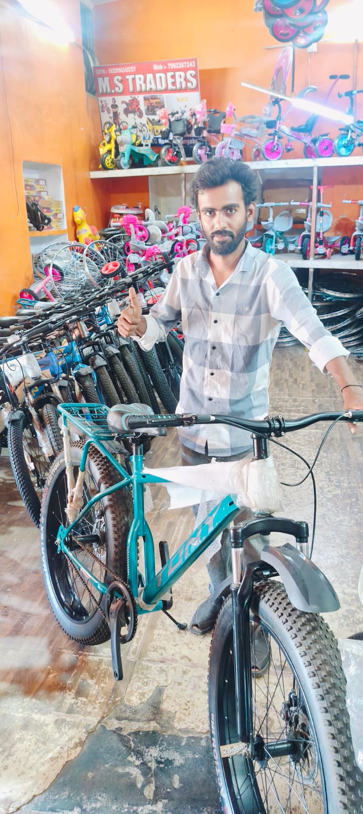 Premium bicycle at MS CycleShop